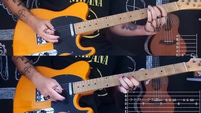 Arcane Intro - Enemy by Imagine Dragons (Tutorial Tab Cover) смотреть онлайн