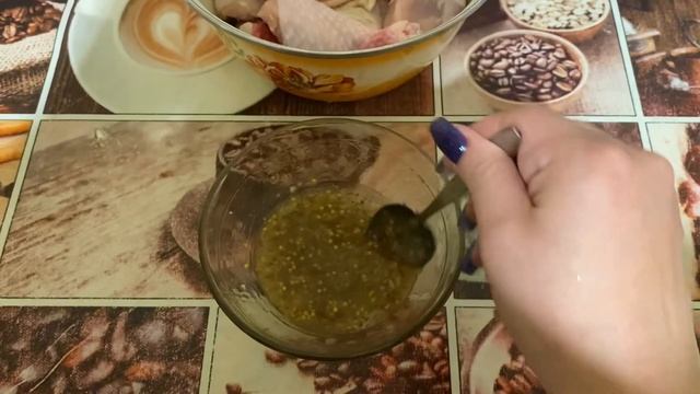Курица в медово-горчичном соусе.Легко,а главное просто! смотреть онлайн