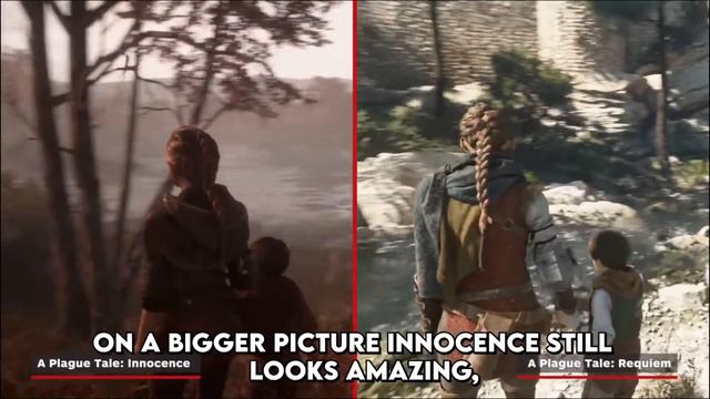 A Plague Tale: Requiem Vs A Plague Tale: Innocence | Comparing Graphics, Animations, Killing & More смотреть онлайн
