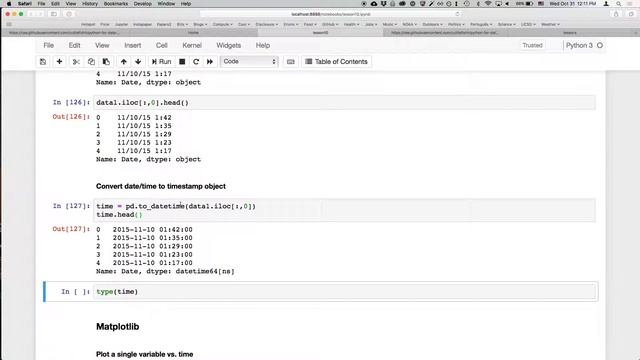 Python for Data Analysis 2018-19 - Lesson 10 (6/6) смотреть онлайн