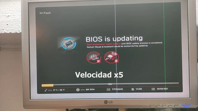 Actualizar bios MSI B450M-A PRO MAX смотреть онлайн
