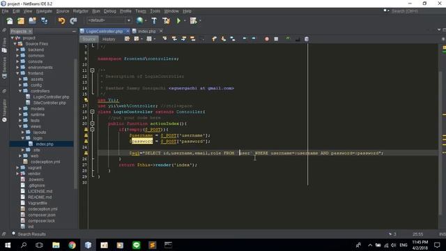 Yii2 3.การทำระบบ Login ด้วยตัวเอง смотреть онлайн