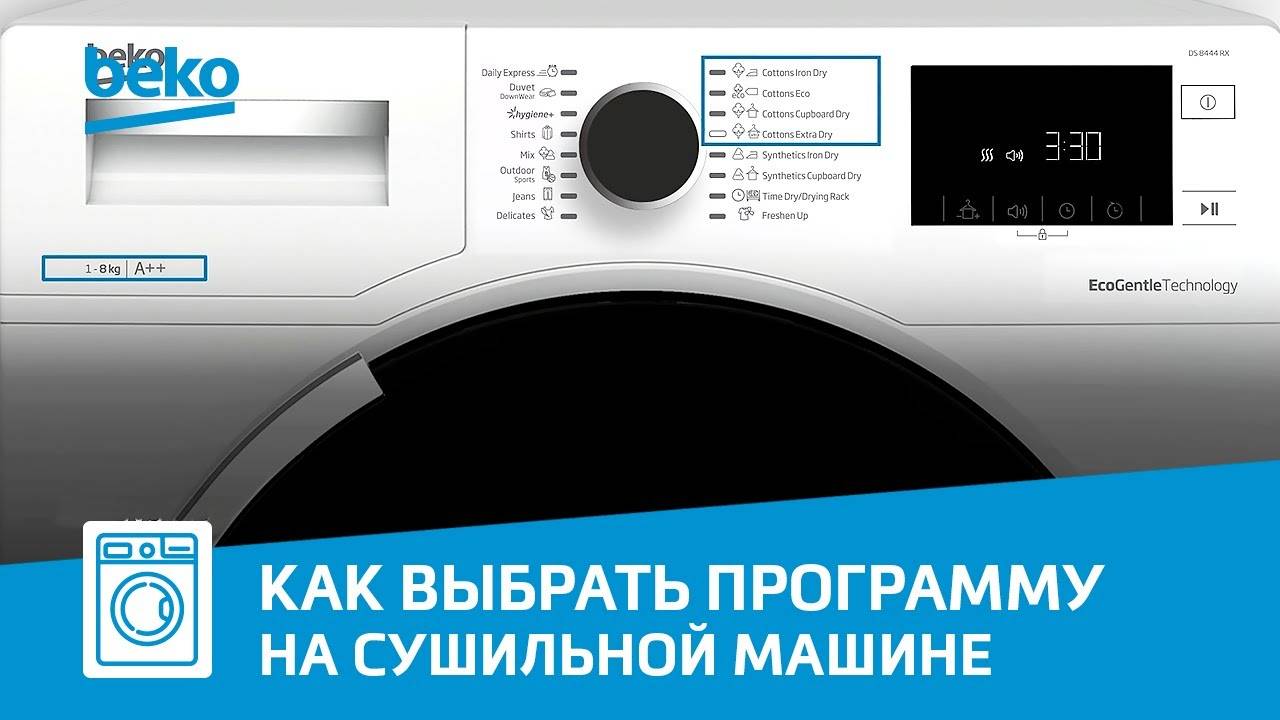 Как подключить сливной шланг к сушильной машине Beko? смотреть онлайн