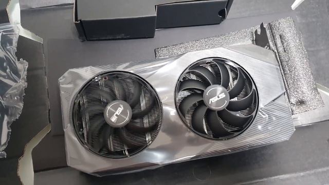 Unboxing NVIDIA GTX 1660 SUPER 6GB Asus Dual Series OC Edition смотреть онлайн
