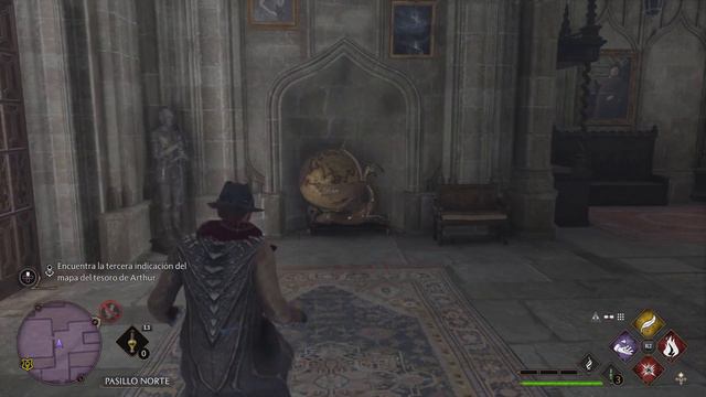 *MAPA DE ARTHUR* Localización MAPA Y TESORO - Hogwarts Legacy El alijo del castillo смотреть онлайн