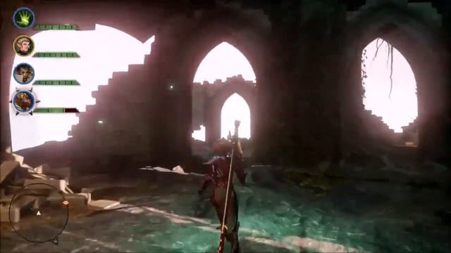Dragon Age Inquisition Trespasser - Solving Veilfire Rune in Shattered Library. смотреть онлайн