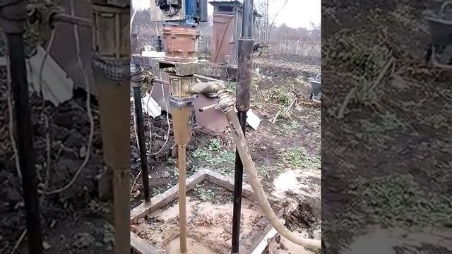 бурение скважин на воду малогабаритной буровой установкой, гидробурение смотреть онлайн