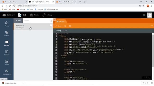 Membuat website dengan octobercms - Instalasi Octobercms смотреть онлайн