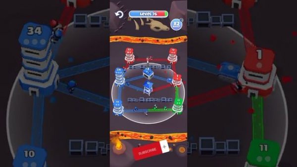 Tower War - Tactical Conquest - Walkthrough Gameplay All Levels 71-80 [Part 8]