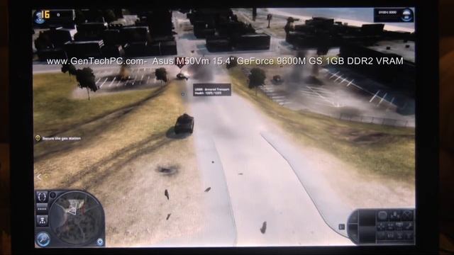 Asus M50Vm GeForce 9600M GS World in Conflict demo (720p video) смотреть онлайн