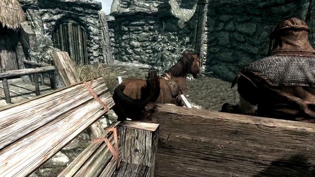 прохожу первую миссию Skyrim   Legendary Edition