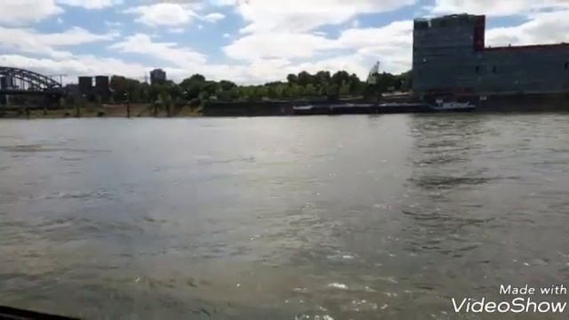 Поездка по реке Рейн- Bootsfahrt Rhein Köln