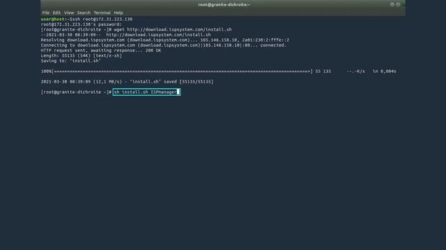 How to install ISPmanager Lite on a server - webserver management panel смотреть онлайн