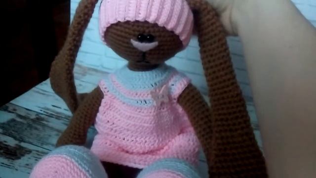 Зайка тильда/вязание крючком смотреть онлайн