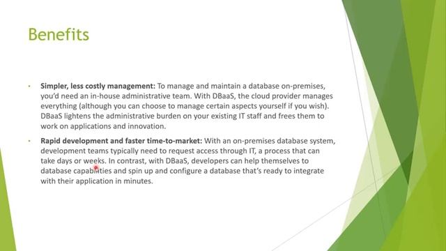 Lect 5 - Database as a service смотреть онлайн