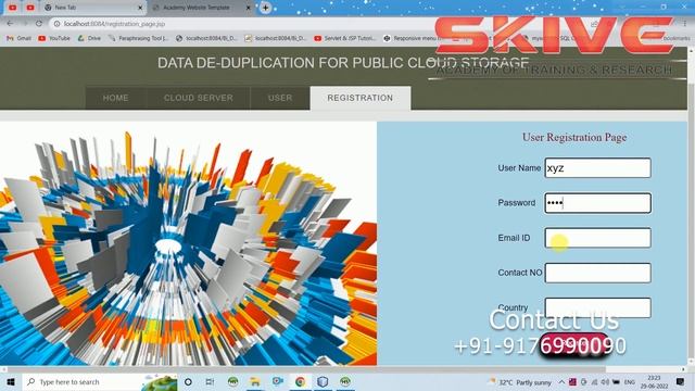 DATA DEDUPLICATION FOR PUBLIC CLOUD STORAGE | Java projects | Cloud computing | Best Java Projects смотреть онлайн