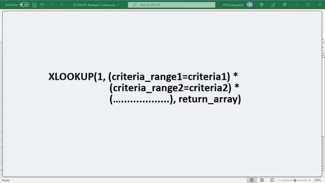 Lookup with multiple criteria using XLOOKUP in Excel - Office 365 смотреть онлайн