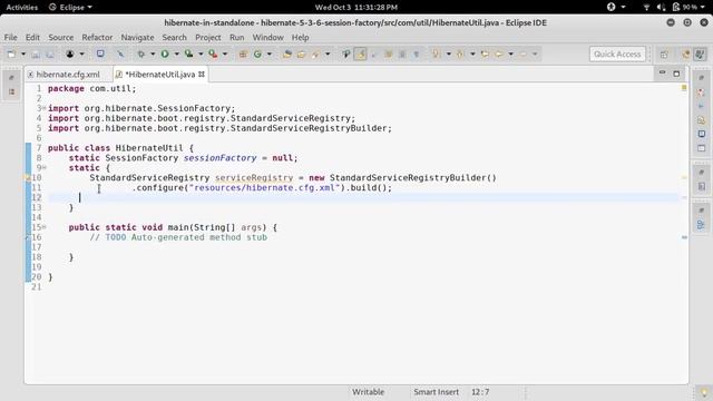 How to create SessionFactory in hibernate 5.3.6? смотреть онлайн
