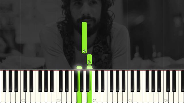 Cat Stevens - Father and Son - Very Easy Piano tutorial смотреть онлайн