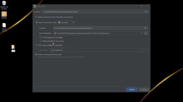 Como crear un proyecto en PyCharm смотреть онлайн