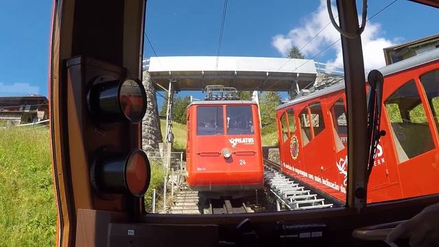 Pilatusbahn Cog Railway Real Time Cab View