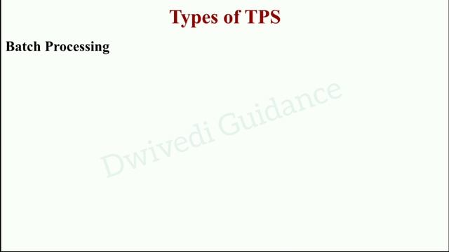 Transaction Processing System, TPS, Characteristics, Management Information System, MIS, mba, bba смотреть онлайн