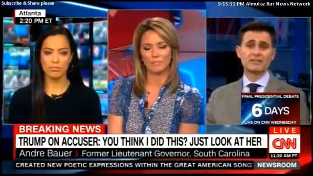 Angela Rye VS  Andre Bauer On Trump  Groping Claims Are Lies  @angela Rye @AndreBauerSC
