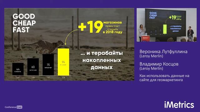 Вероника Лутфуллина, Leroy Merlin. Как использовать данные на сайте для геомаркетинга смотреть онлайн