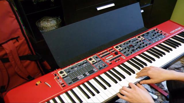 Clavia Nord Stage 2 - Electric Piano Rhodes Soundcheck смотреть онлайн