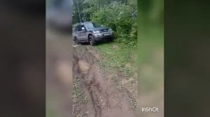 Митсубиси монтеро 3 за рыбой.