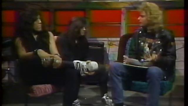 Chuck Billy and Eric Peterson (Testament) on Headbangers Ball (November 18, 1989) смотреть онлайн