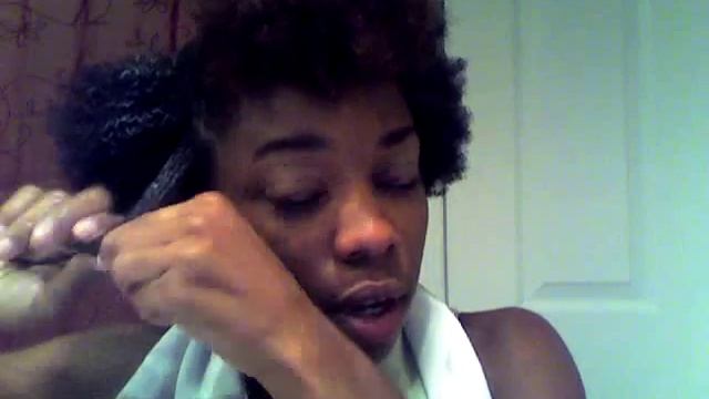 Roller Set - How to on THICK natural hair смотреть онлайн