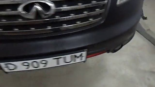 INFINITI FX черный мат KPMF смотреть онлайн