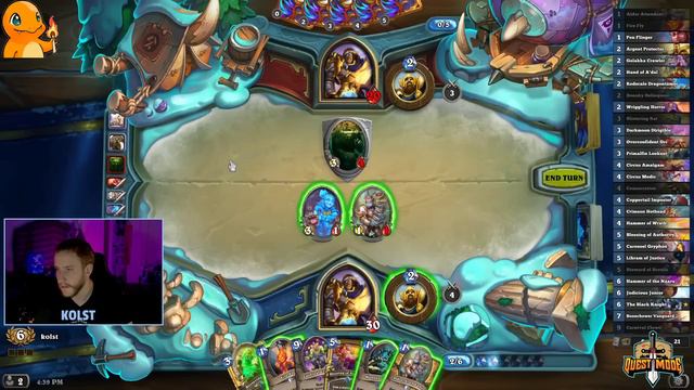12-0 Paladin - My Most Broken Deck EVER? - Hearthstone Arena Darkmoon Races смотреть онлайн