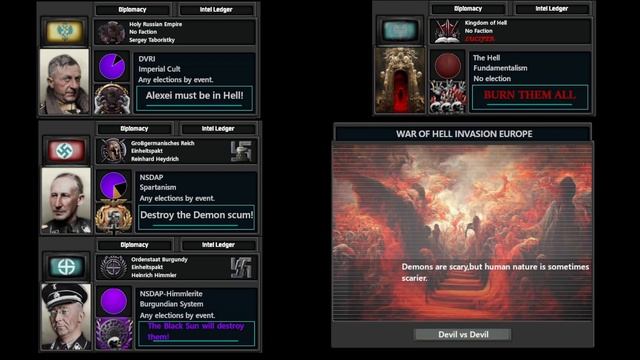 TNO Custom Super Events-War of Hell Invasion Europe. смотреть онлайн