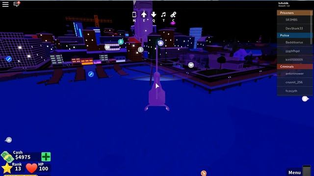 Играю в роблокс с читом на прыжок в Mad City [?SEASON 6?] смотреть онлайн