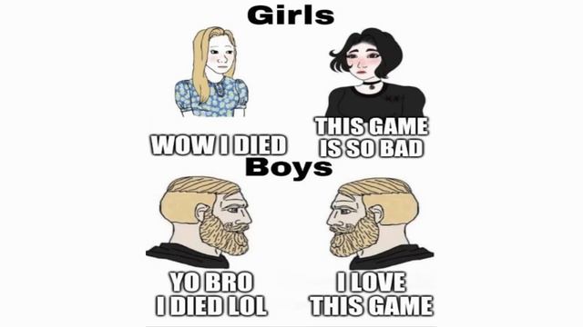 BOYS VS GIRLS MEMES GAMING смотреть онлайн
