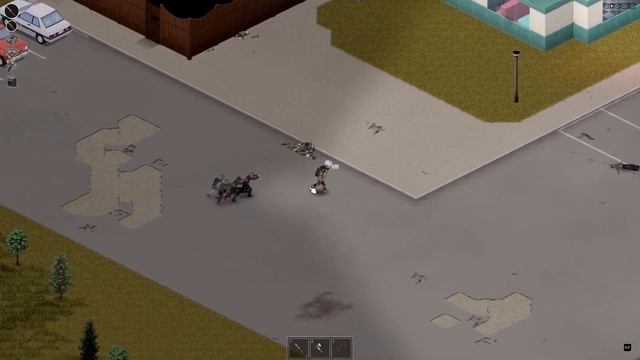 Project Zomboid - Копьё как самое доступное средство смотреть онлайн