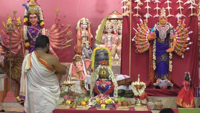 4 Priest Mahalakshmi Ashtakam Parayanam with Kamalavasini Maha Mantra Homa 01.10.2022 смотреть онлайн