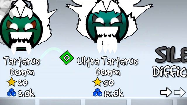 Все уровни сложности в игре Geometry Dash.mp4 смотреть онлайн