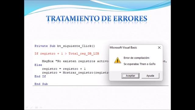 Curso VBA Excel 18 - Cursores de navegación en formularios. Crear un sistema de control de errores смотреть онлайн