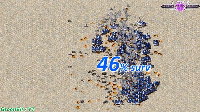 Volkov vs Prism Tank - Same Cost - Red Alert 2 Mental Omega смотреть онлайн