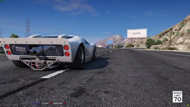 Cinimatic Drive In a Ford GT40 Mk II смотреть онлайн