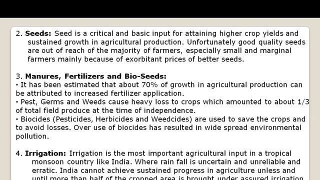 13. III BCom 5th Sem - Commerce - Commercial Geography - Problems in Agriculture смотреть онлайн