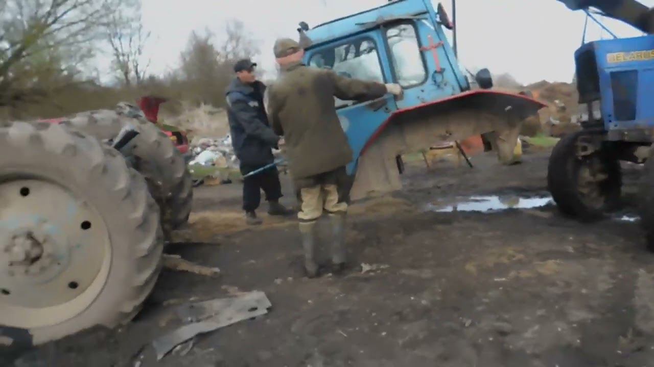 МТЗ 80.Чип и Дейл-Скинули кабину из за пальца! смотреть онлайн
