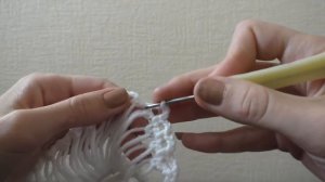 «Турецкая шаль, связанная на карточке. Часть 2/5» (Turkish shawl, tied on the card. Part 2)