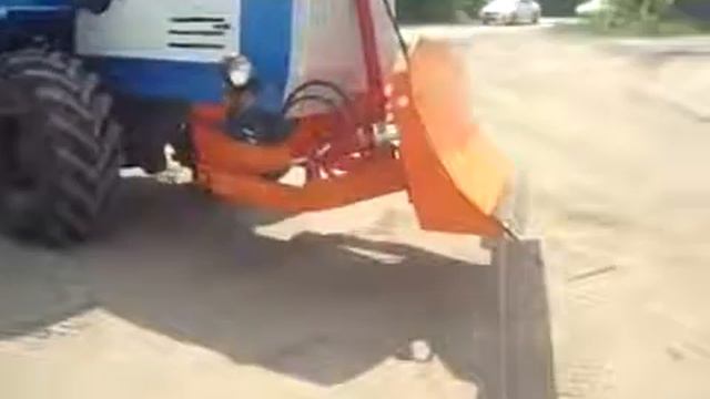 Отвал бульдозерный гидроповоротный на Т-150 Леспромресурс г. Киров смотреть онлайн