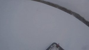 Мотобуксировщик Paxus 600 Taiga покатушки по глубокому снегу