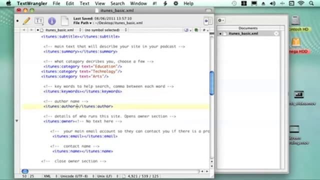 Create XML file for iTunes Podcast смотреть онлайн
