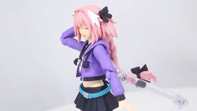 Figma 493 Rider of Black Astolfo (Casual Ver) Fate Apocrypha Review смотреть онлайн